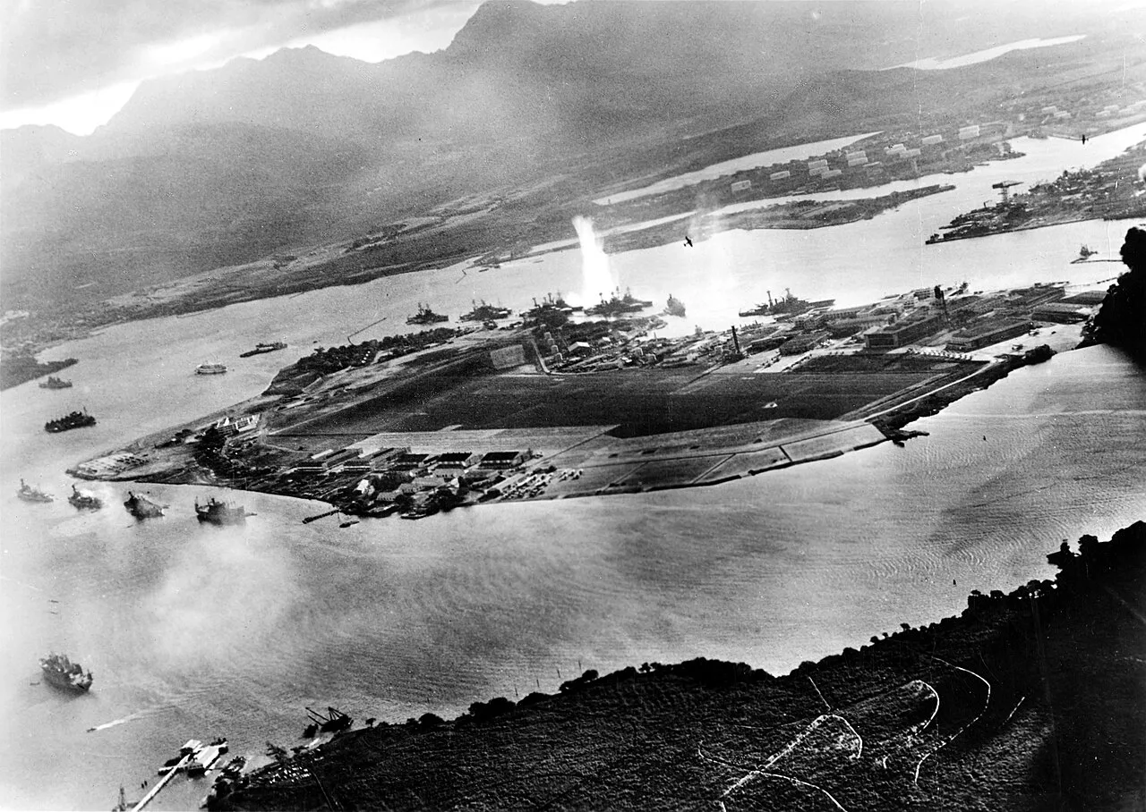 Japan attacks Pearl Harbor and Allied territories historical image 1