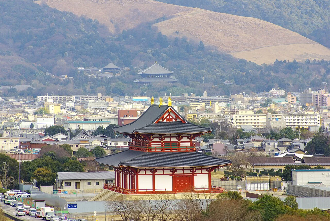 Nara becomes the capital